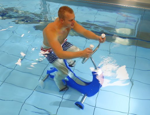 Underwater bicycle